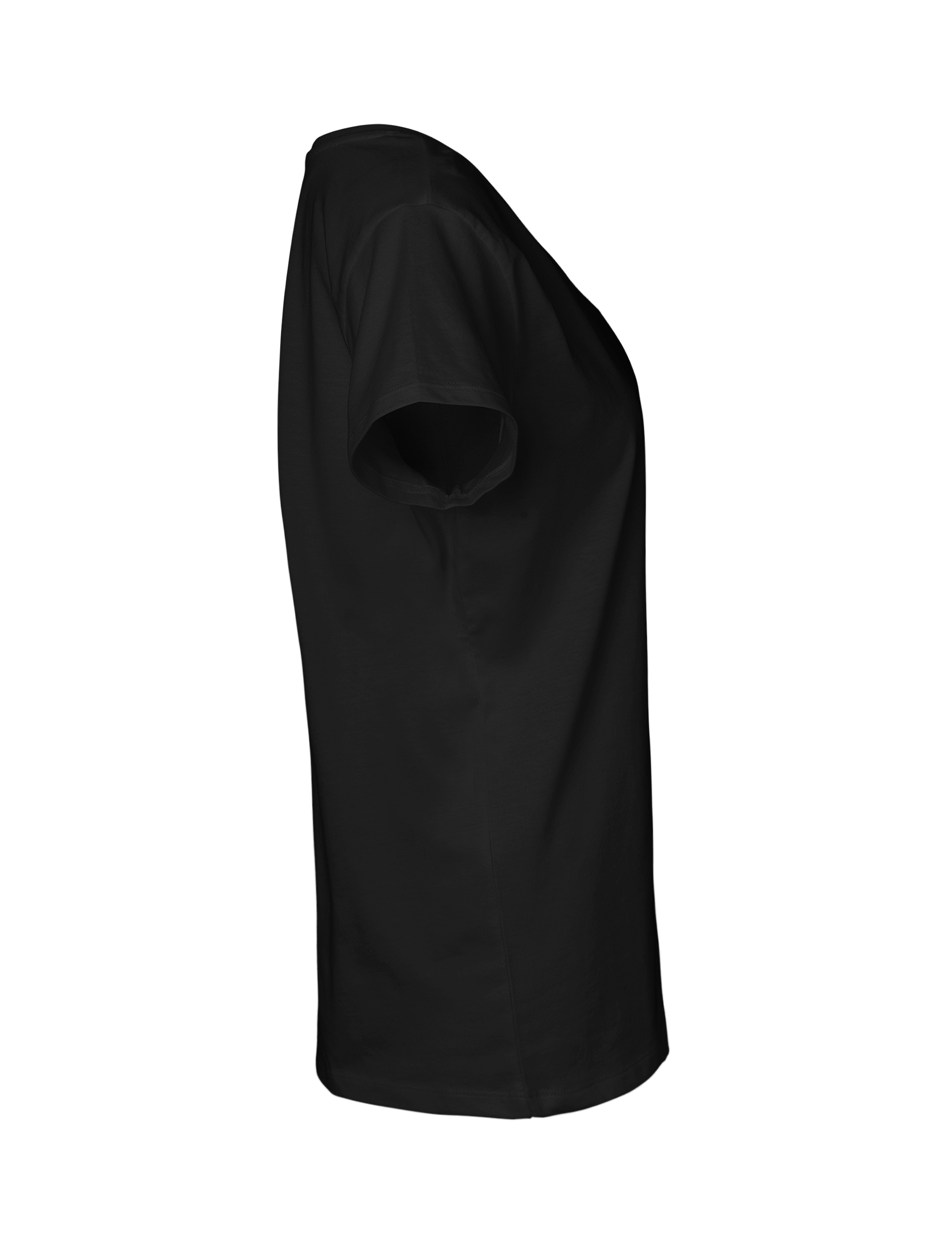 Naisten fitted t-paita, Reilun kaupan puuvilla, 155g – Packshot takaa