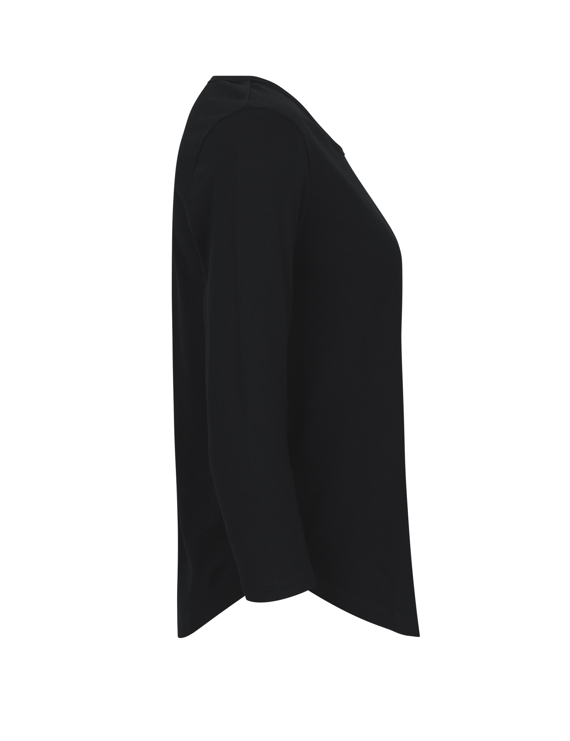 Naisten 3/4-hihainen t-paita, Reilun kaupan puuvilla, 155g – Packshot takaa