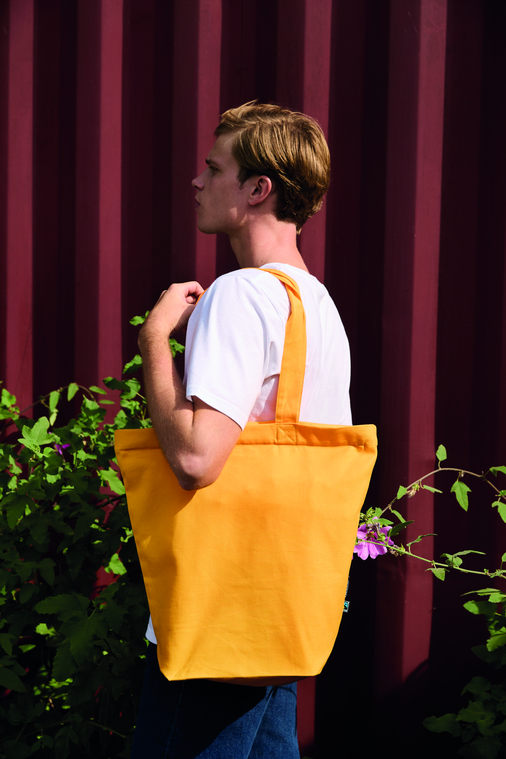 Panama-kangaskassi vetoketjulla – Studio edestä