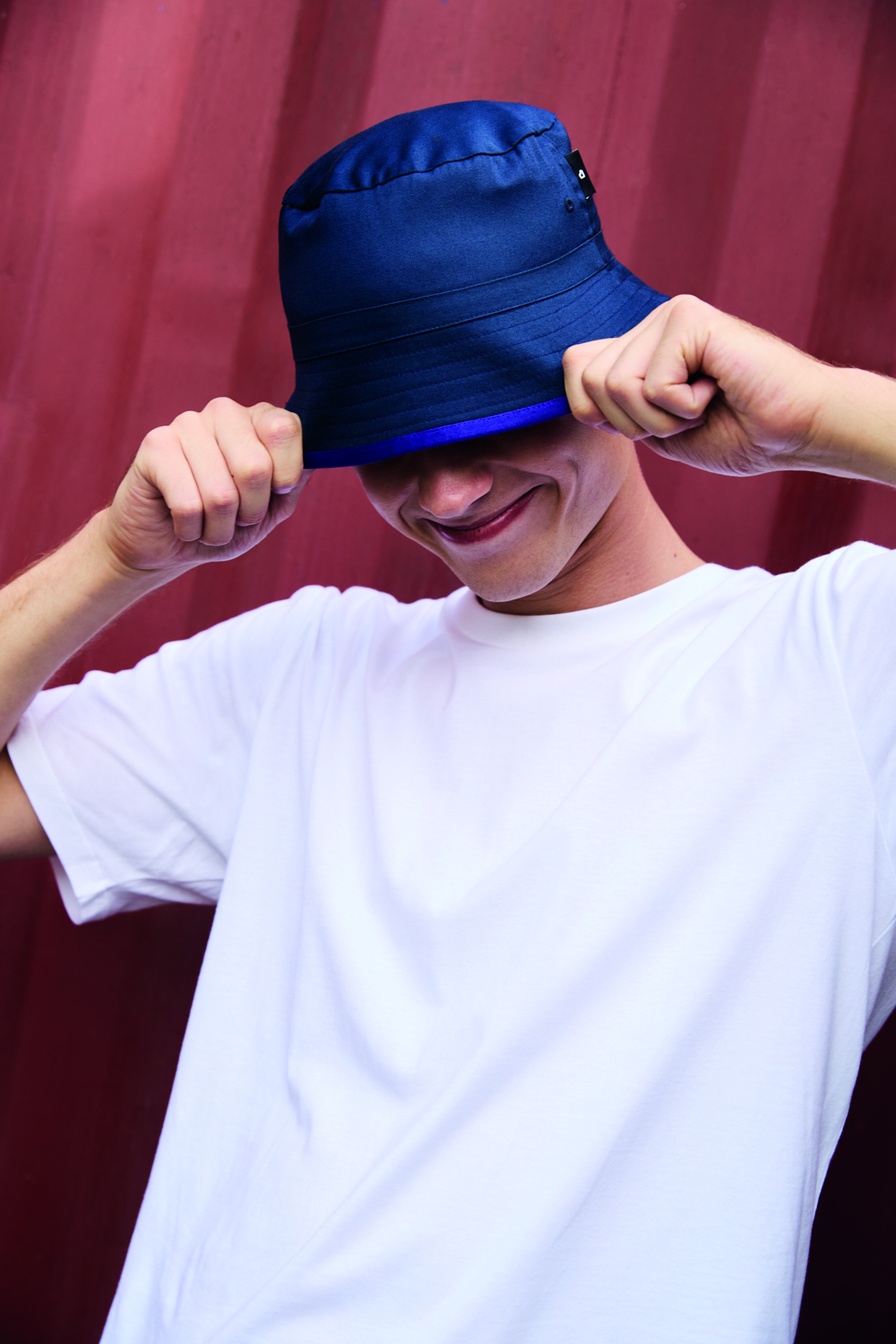 Kaksipuolinen bucket hat, Reilun kaupan puuvilla, 210g – Studio edestä