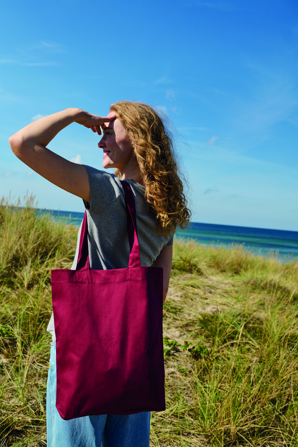 Tiger Cotton Kangaskassi, luomupuuvilla, 210g – Studio edestä