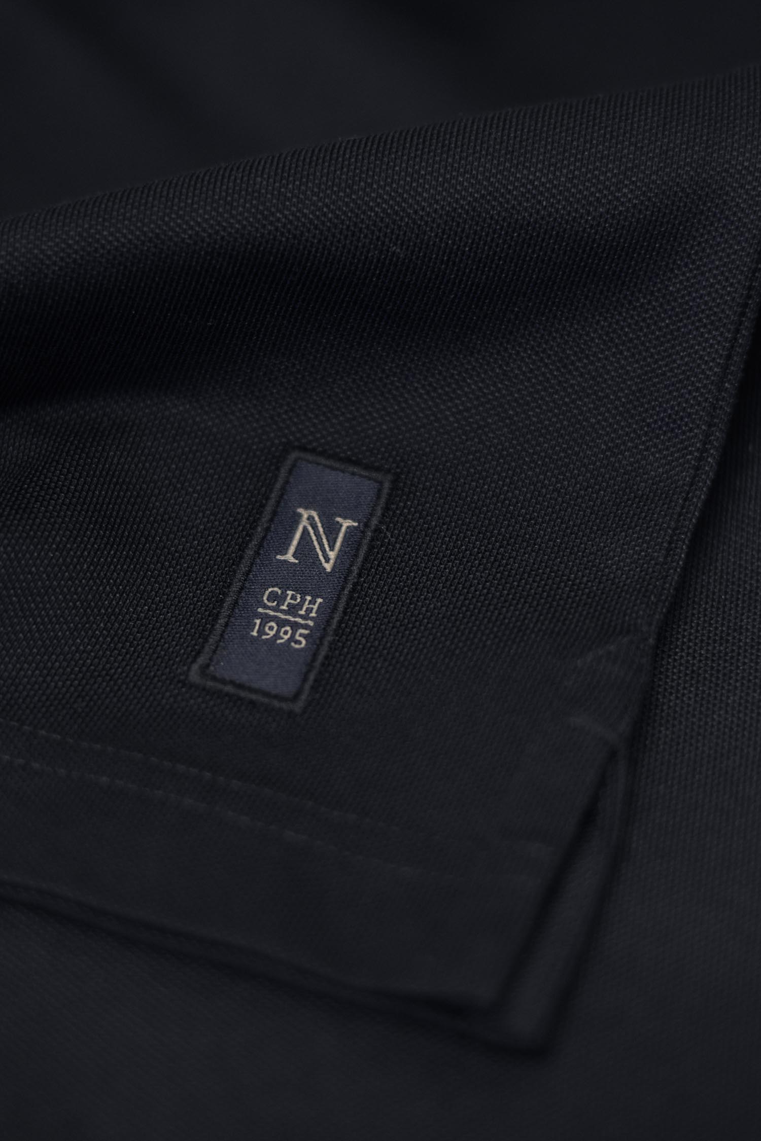 Naisten pikeepaita, tri-blend, HeiQ-teknologia, 190g – Packshot takaa