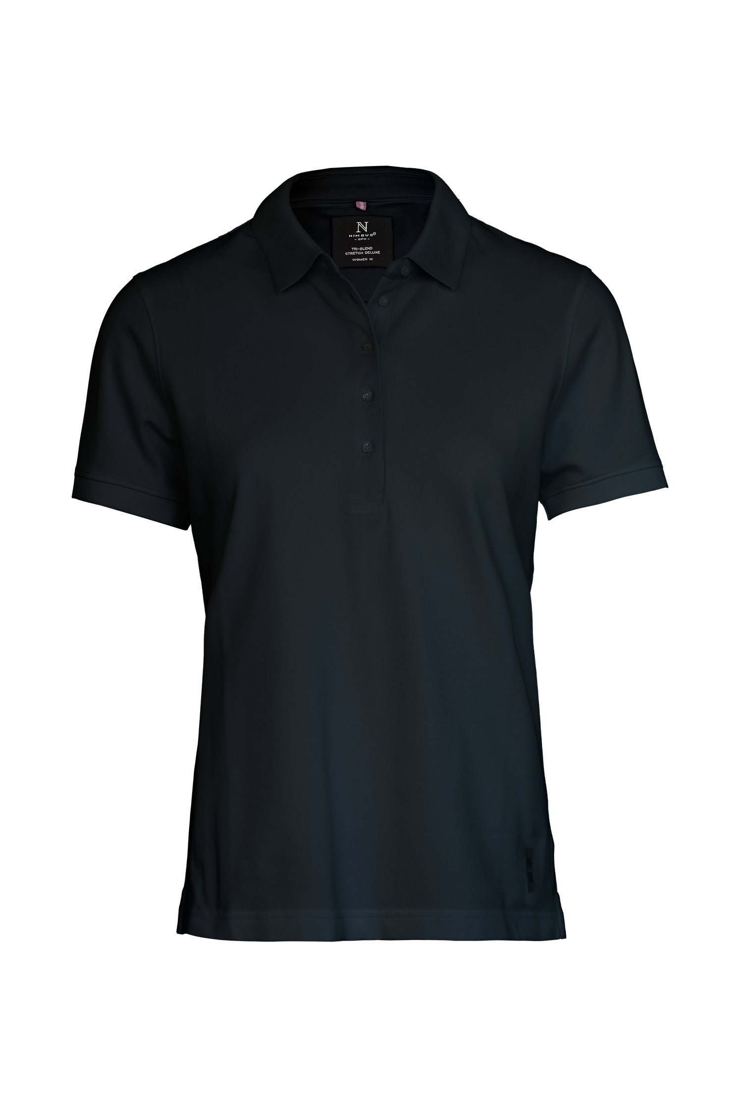 Naisten pikeepaita, tri-blend, HeiQ-teknologia, 190g – Studio edestä