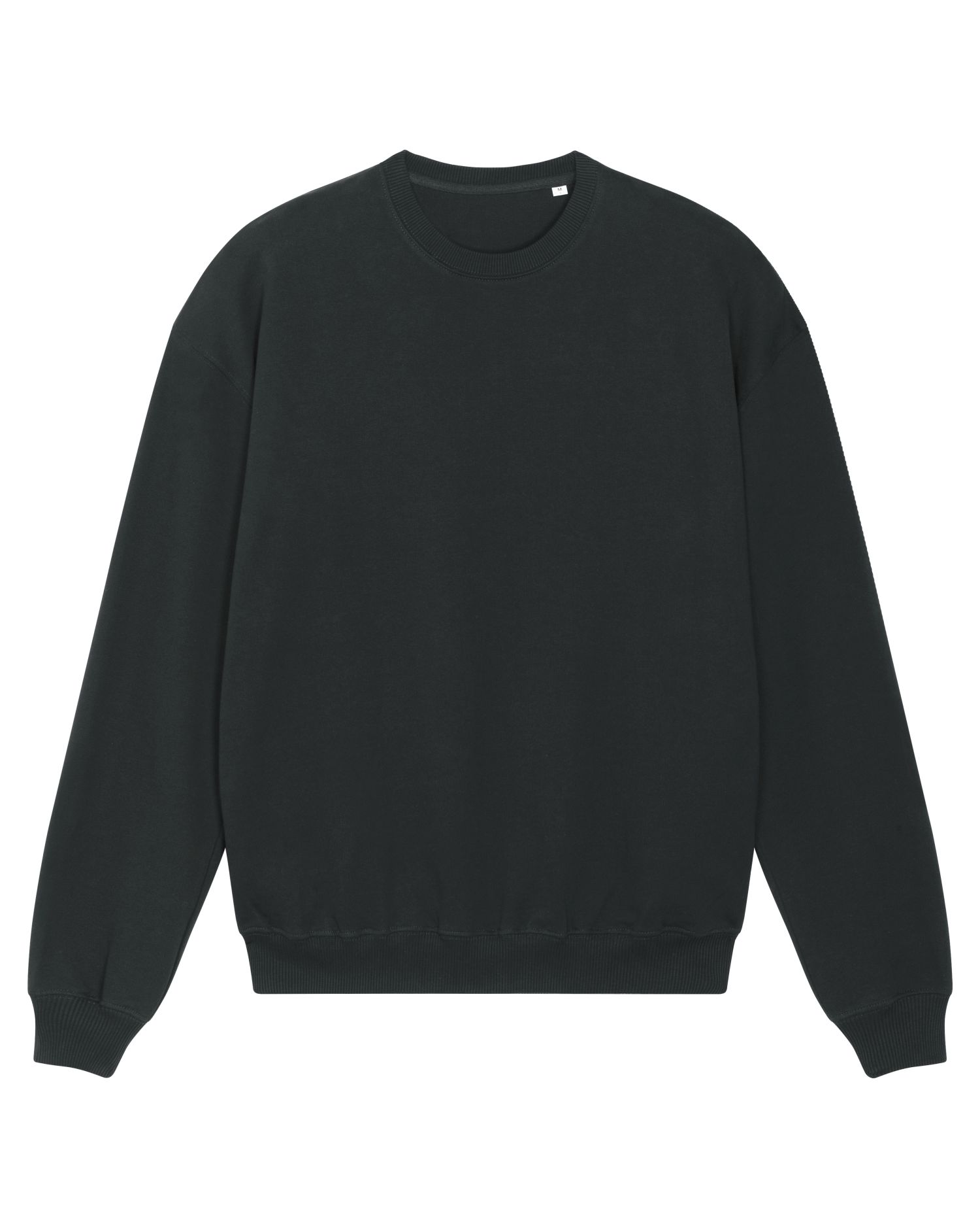 Unisex collegepaita, luomupuuvilla, 400g – Packshot takaa
