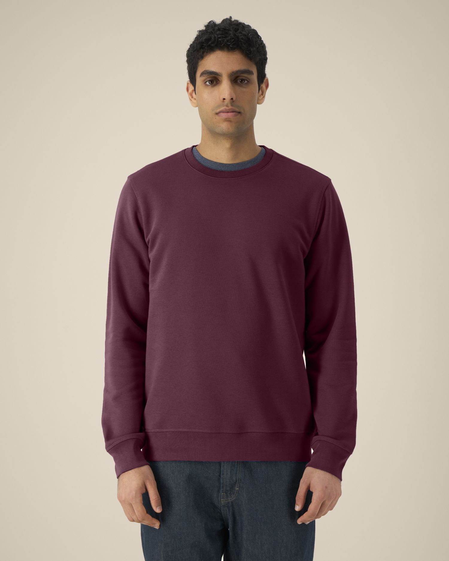 Unisex collegepaita, luomu- ja kierrätyspuuvilla, 280g – Studio takaa