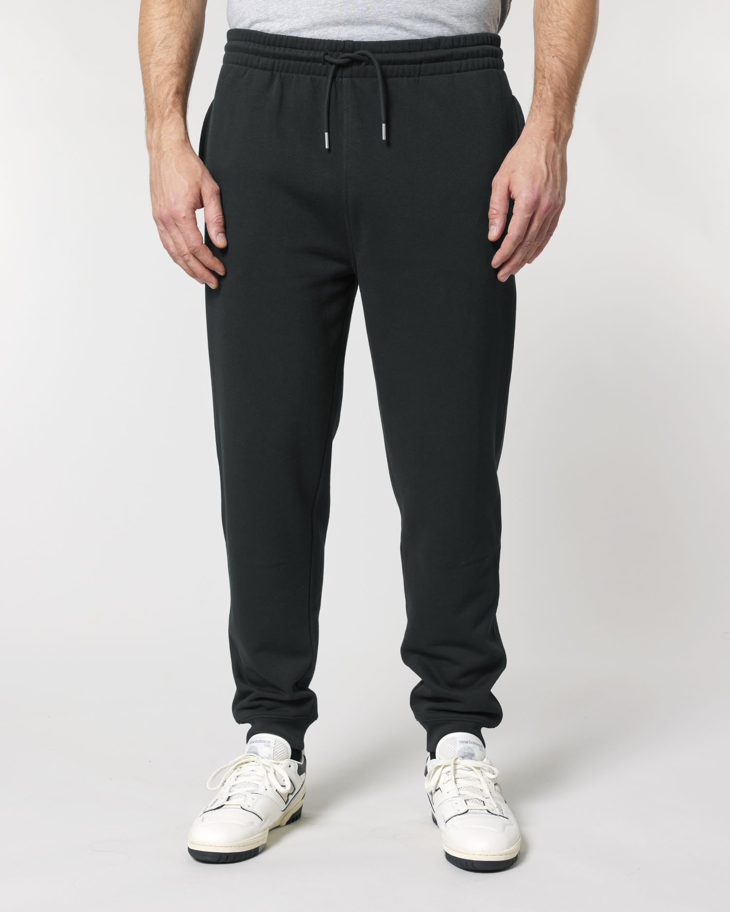 Unisex collegehousut luomupuuvilla 350g – Studio takaa