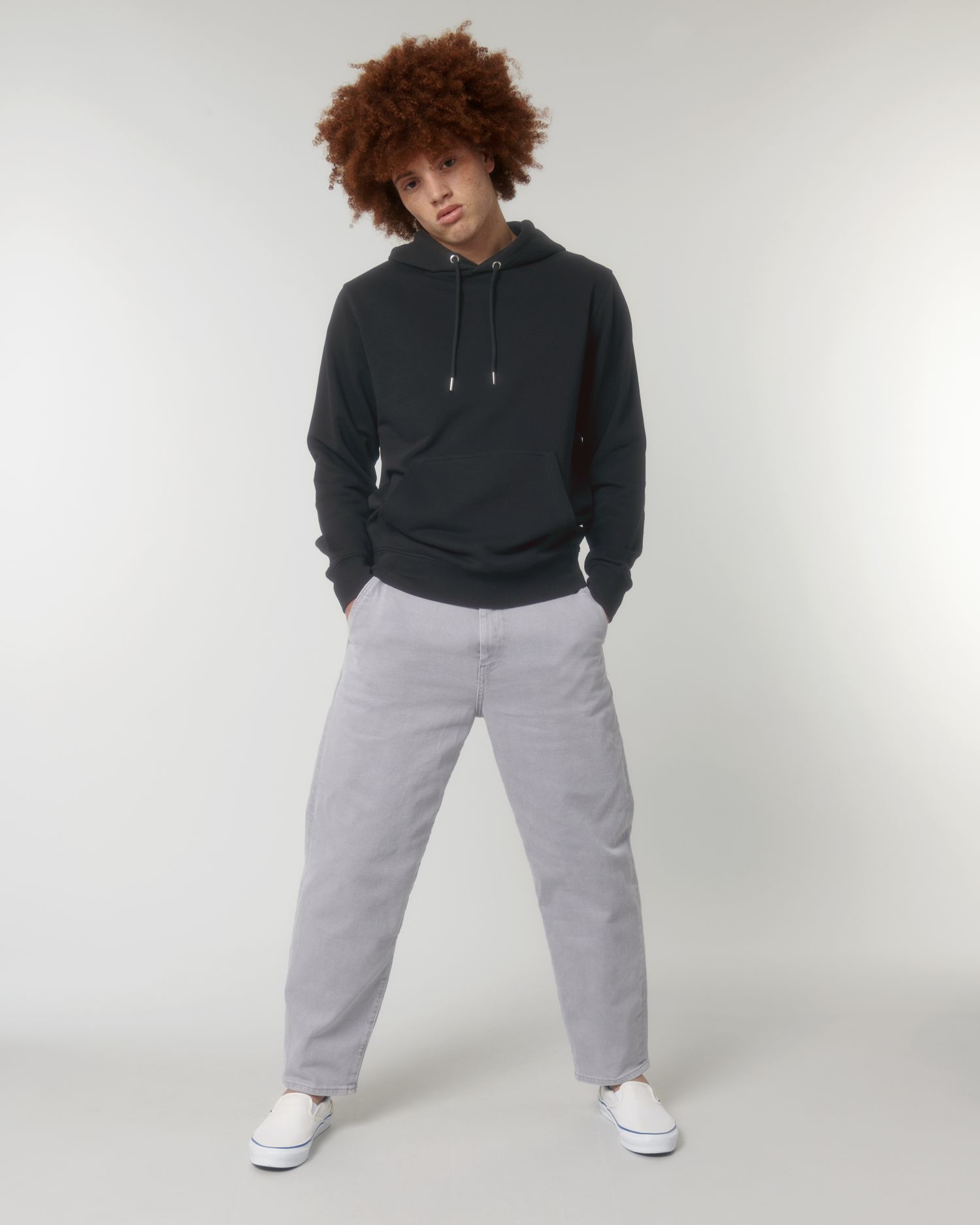 Unisex huppari, luomu- ja kierrätyspuuvilla, 300g