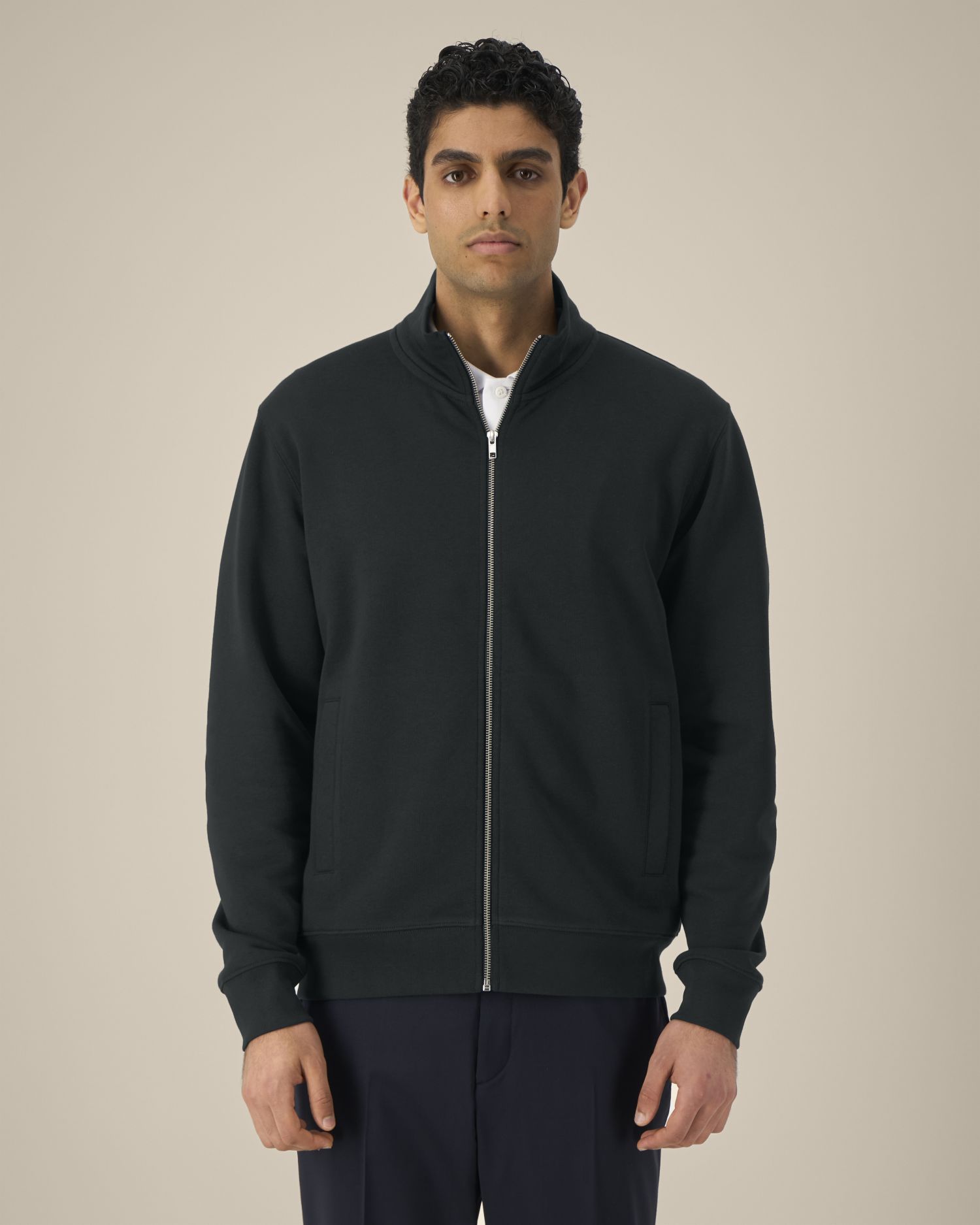 Unisex collegetakki, luomu- ja kierrätyspuuvilla, 280g (medium fit)