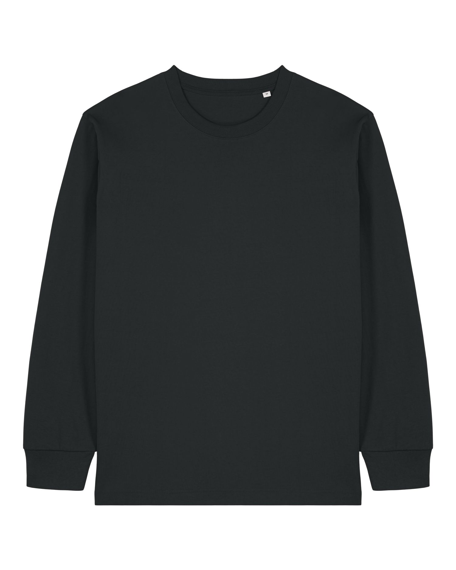 Unisex pitkähihainen t-paita luomupuuvilla 240g – Packshot takaa