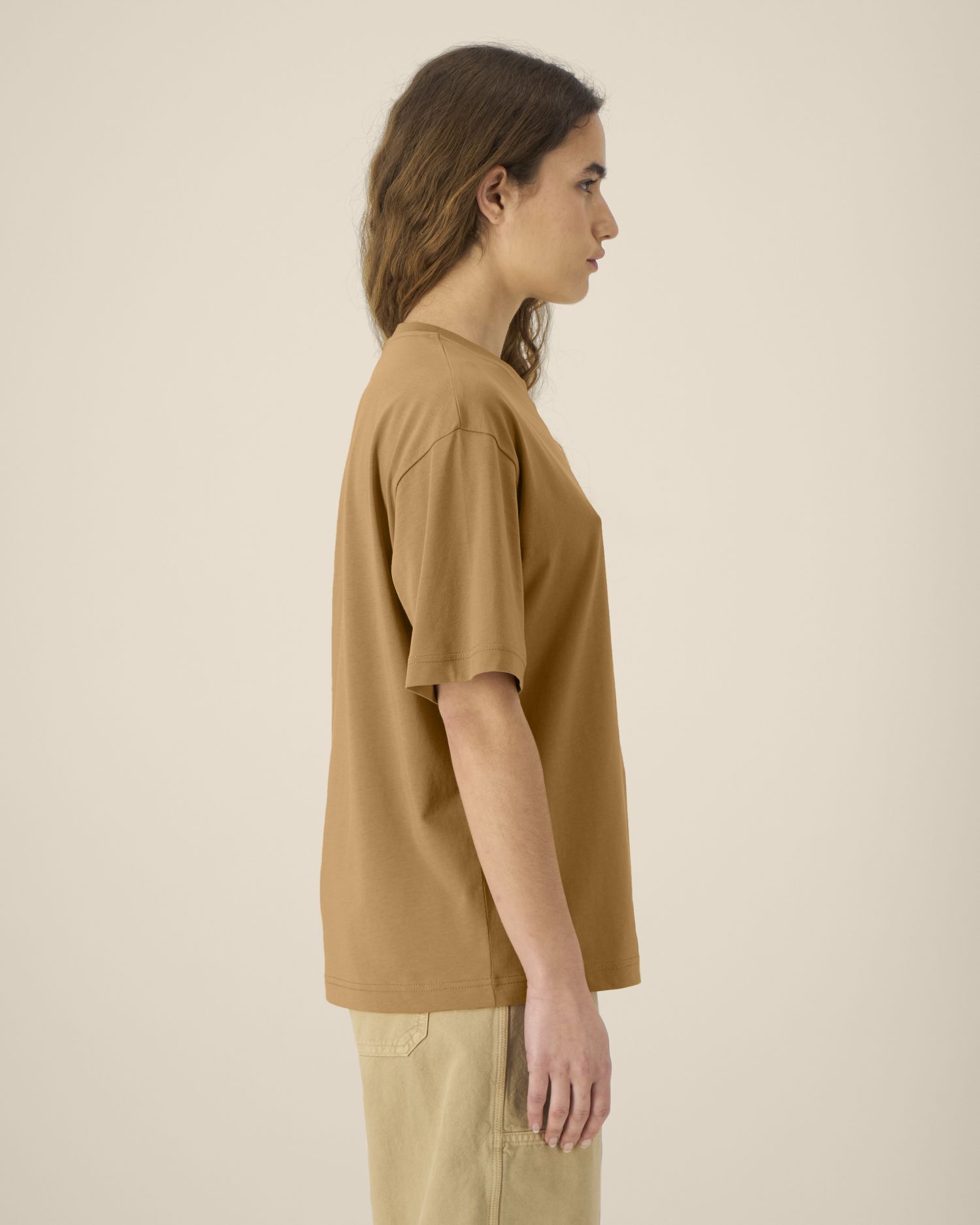 Unisex t-paita luomupuuvilla 155g (relaxed fit)