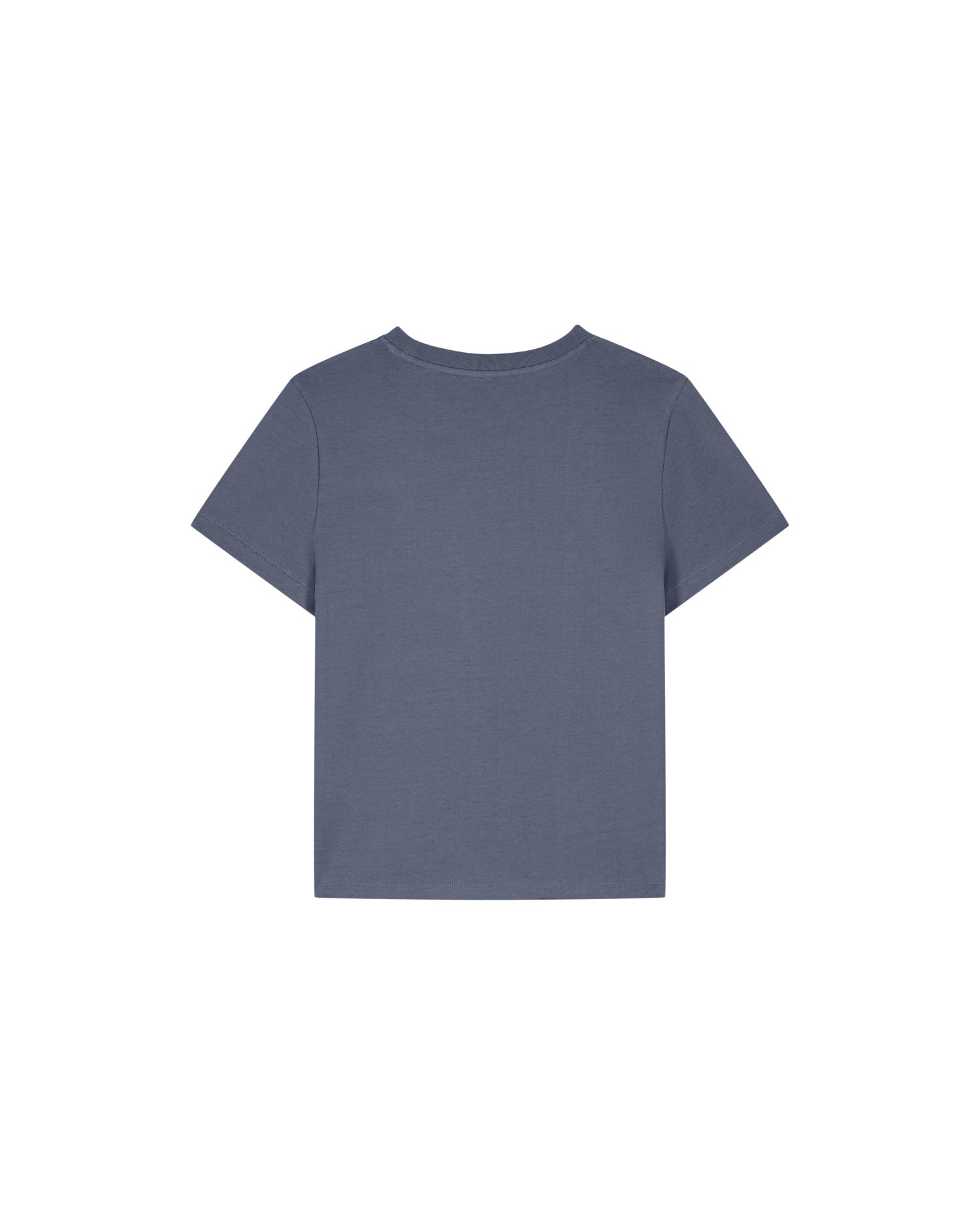 Naisten t-paita luomupuuvilla 180g (medium fit) – Packshot edestä