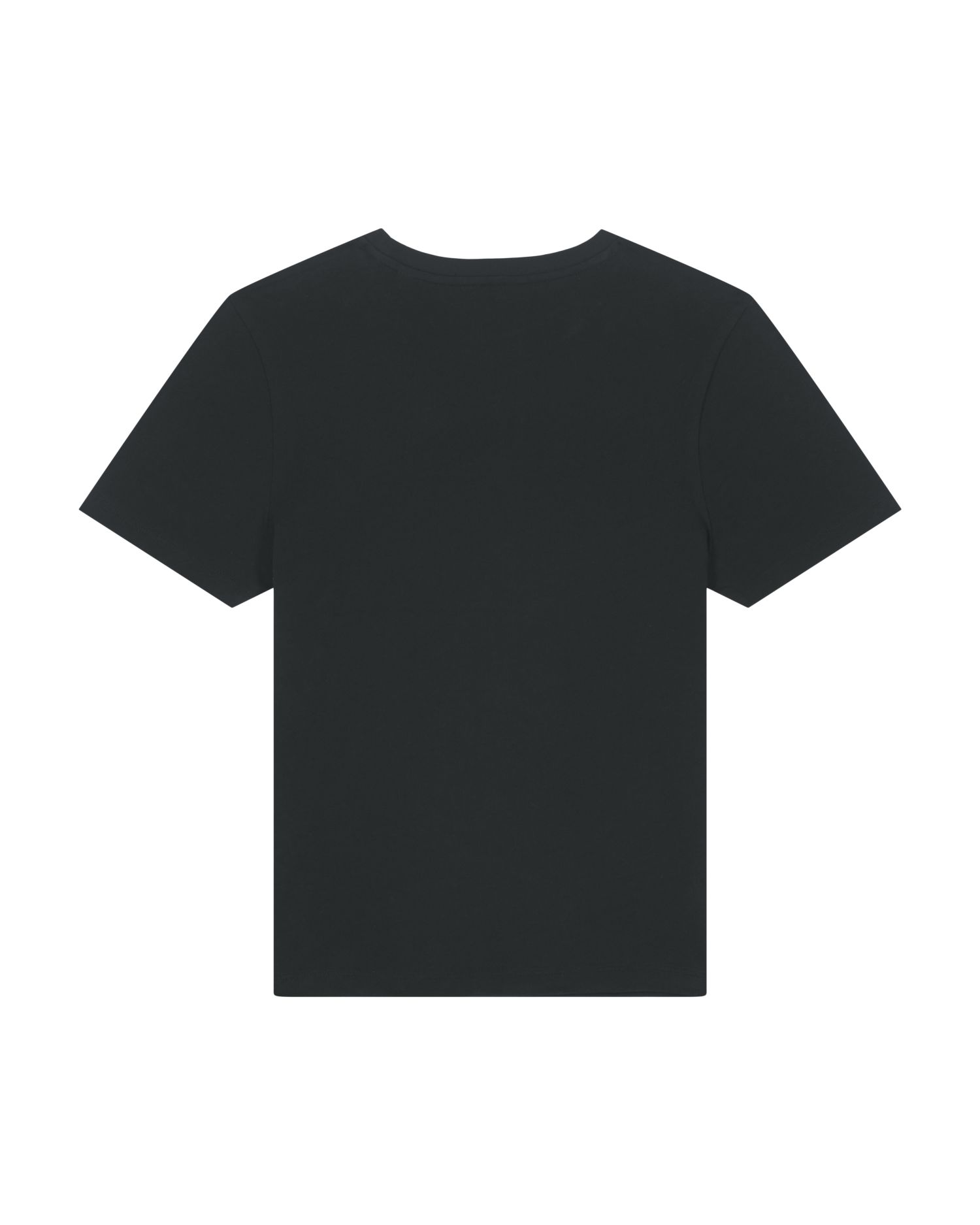 Naisten t-paita luomupuuvilla 180g (fitted) – Packshot edestä