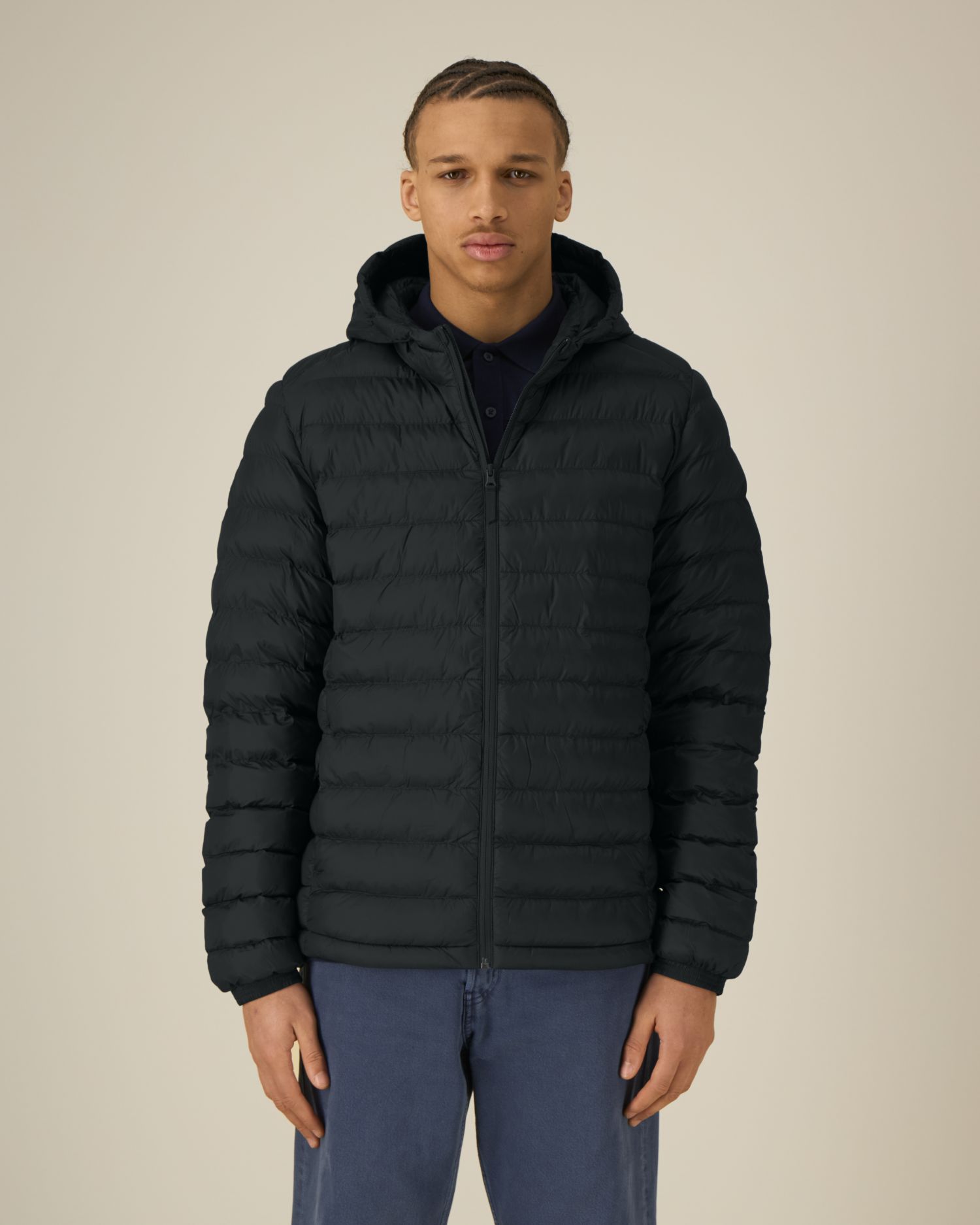 Miesten toppatakki kierrätysnyloni – Studio takaa