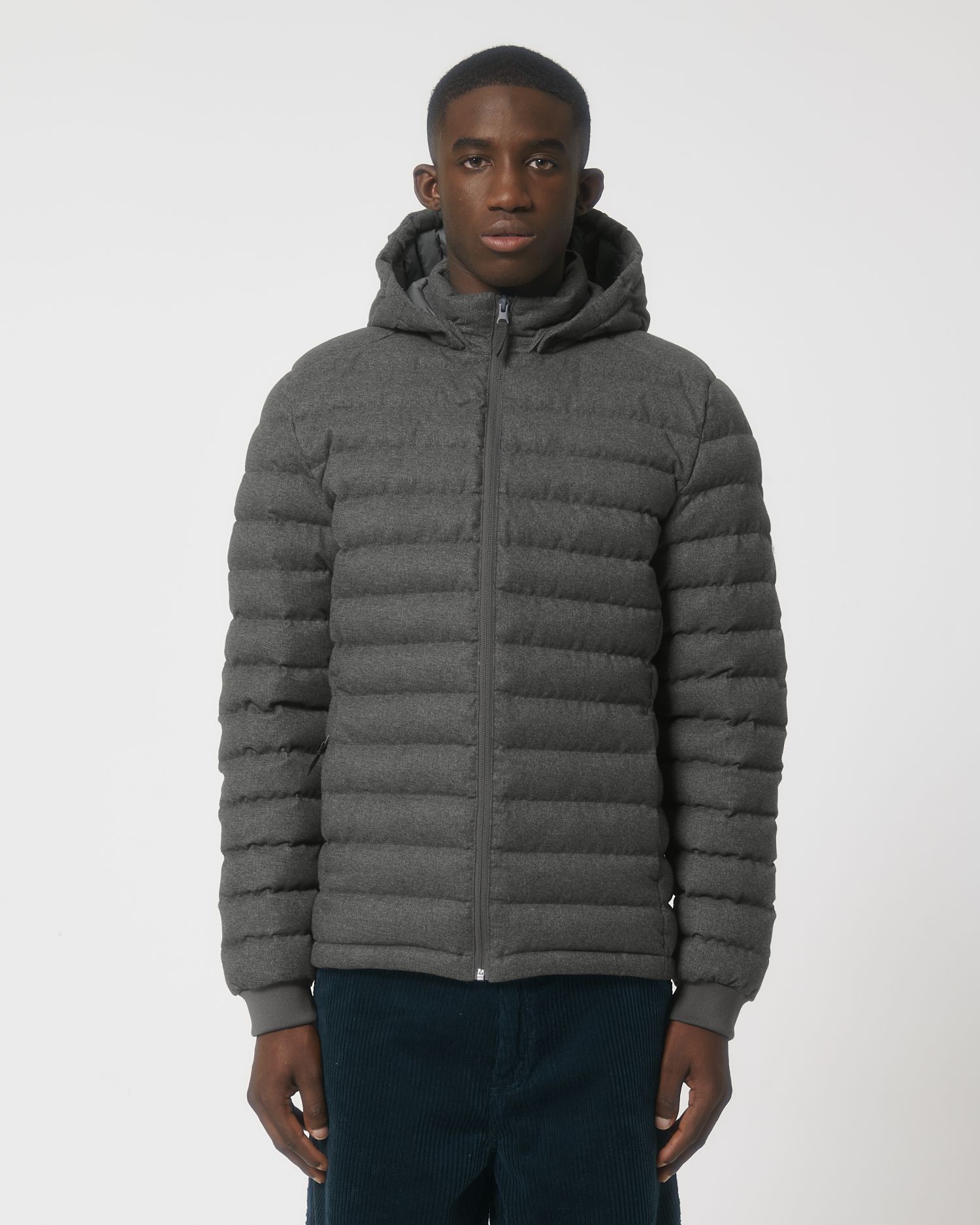 Miesten toppatakki, kierrätyspolyesteri, 140g (fitted) – Studio takaa