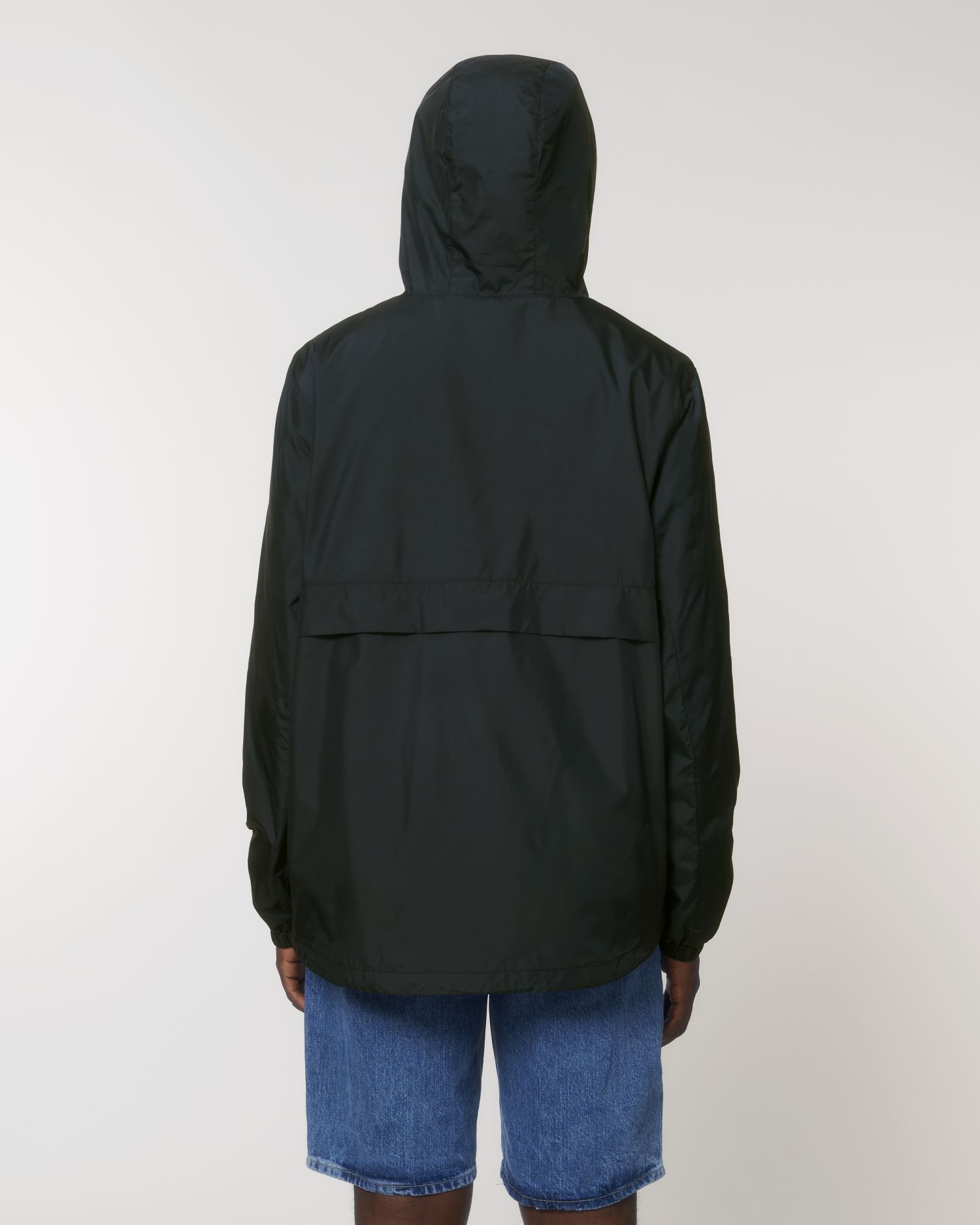 Unisex softshell-takki, kierrätyspolyesteri, 75g (medium fit) – Packshot edestä