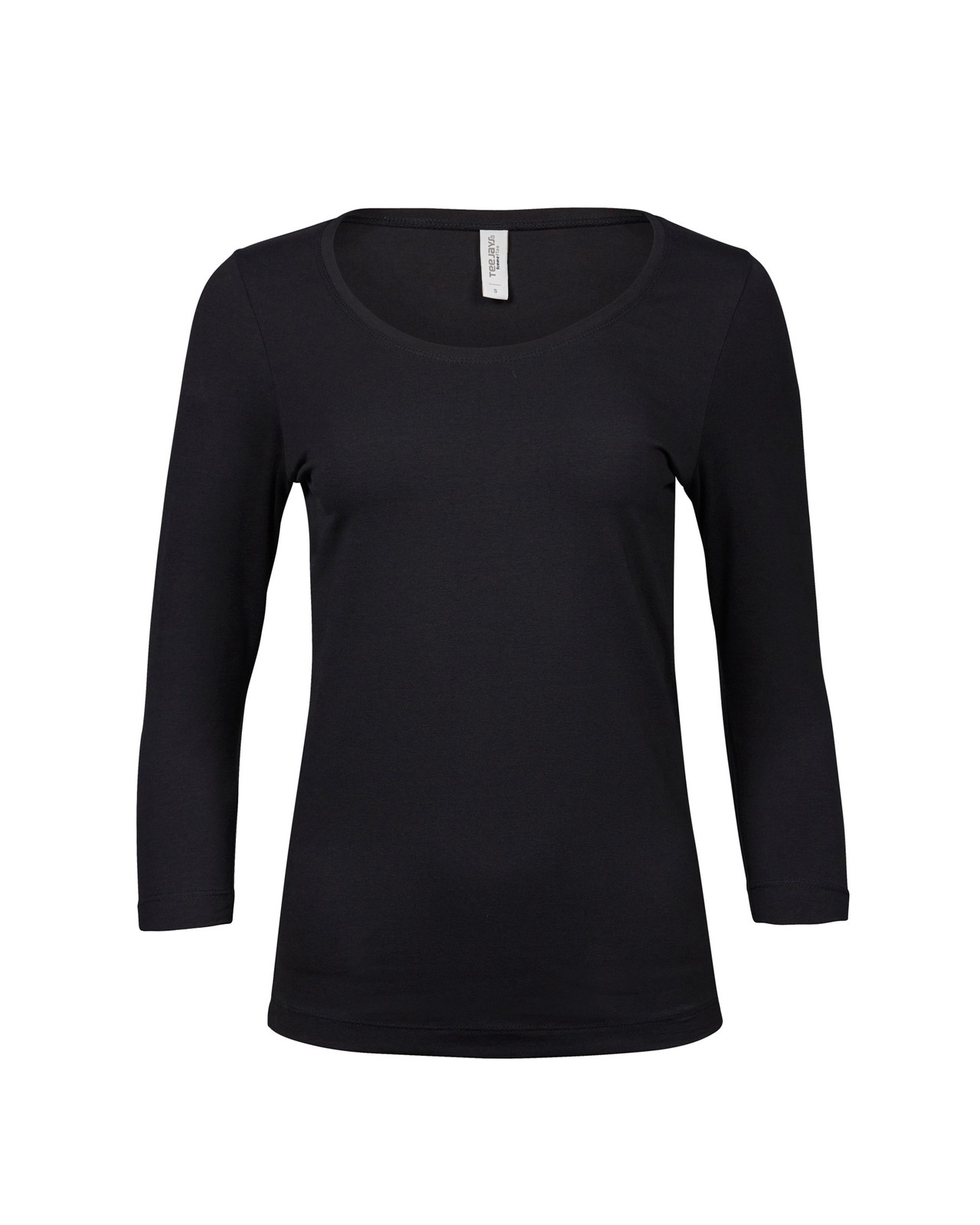 Naisten 3/4-hihainen stretch-t-paita, 195g – Studio edestä