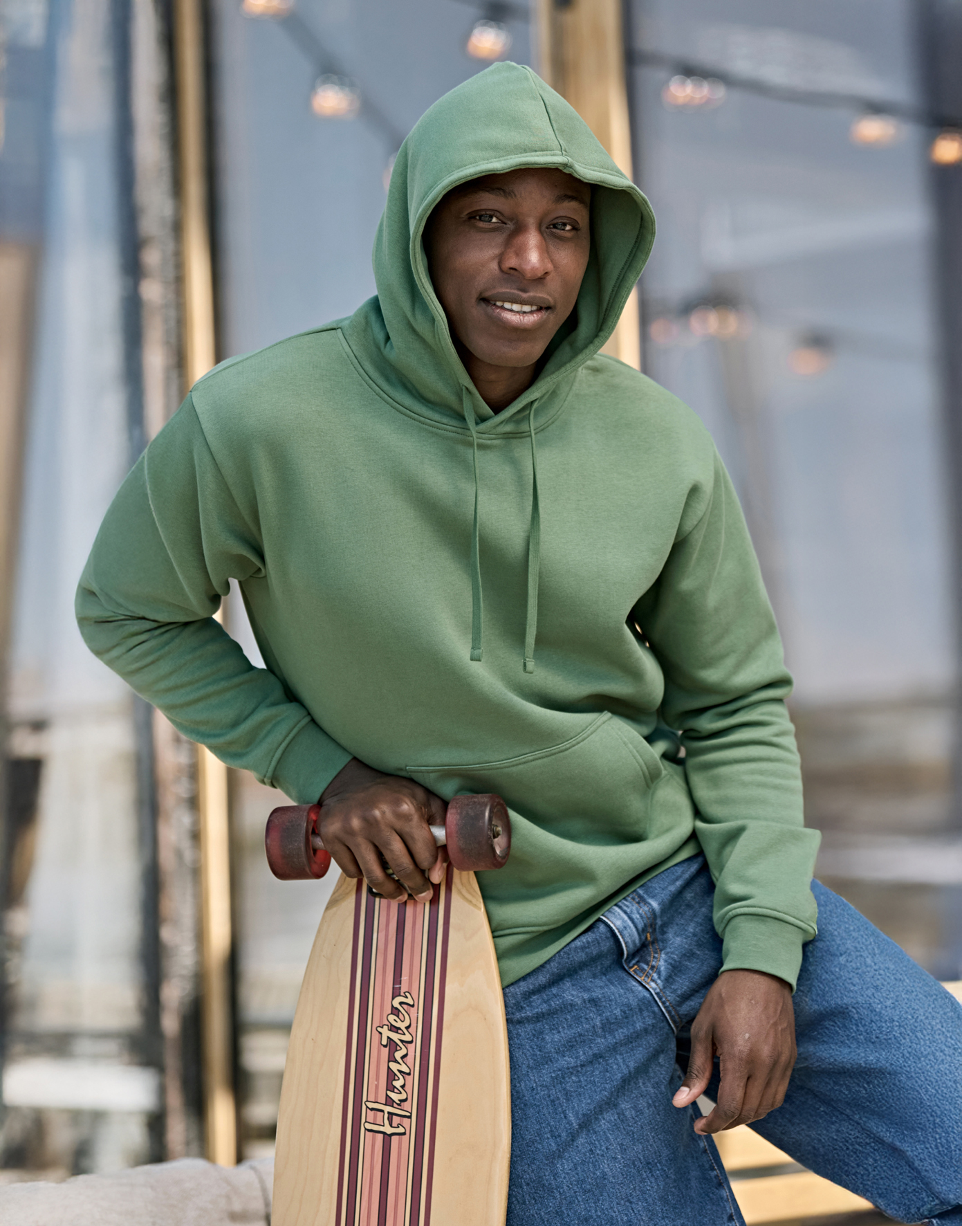 Unlabeled Huppari, orgaaninen puuvilla & kierrätyspolyesteri, 300g