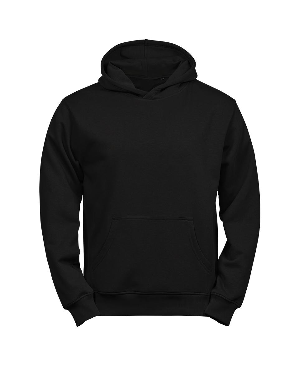 Junior Unlabeled Huppari, orgaaninen puuvilla & kierrätyspolyesteri, 300g – Studio edestä