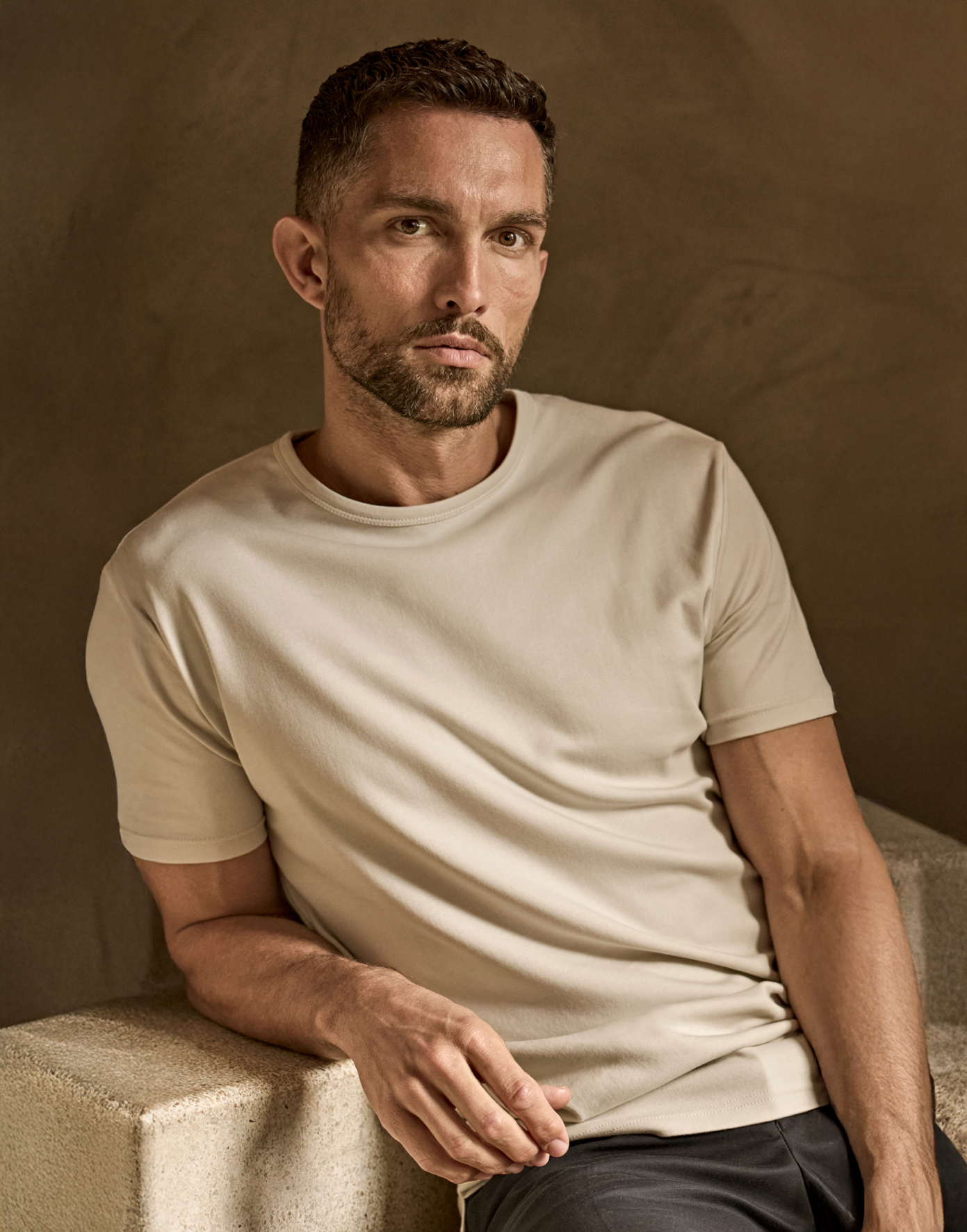 Interlock Tee, orgaaninen puuvilla, 220g – Studio takaa